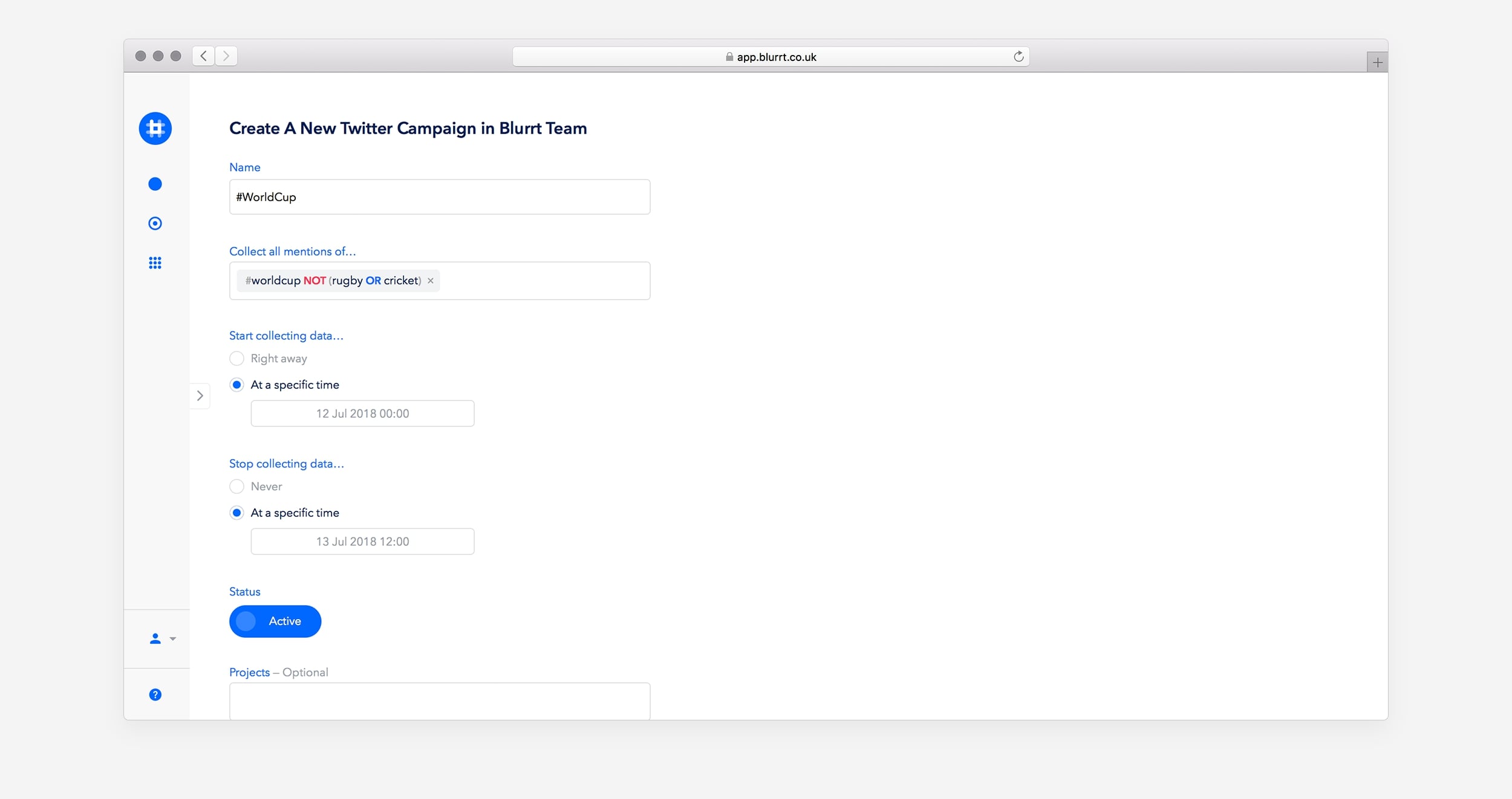 Create a Campaign