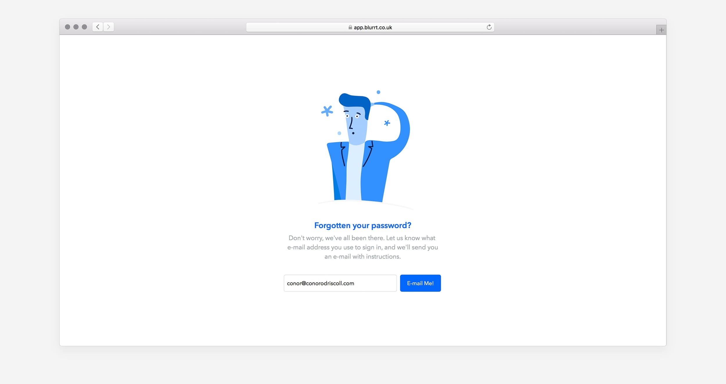 Forgotten Your Password