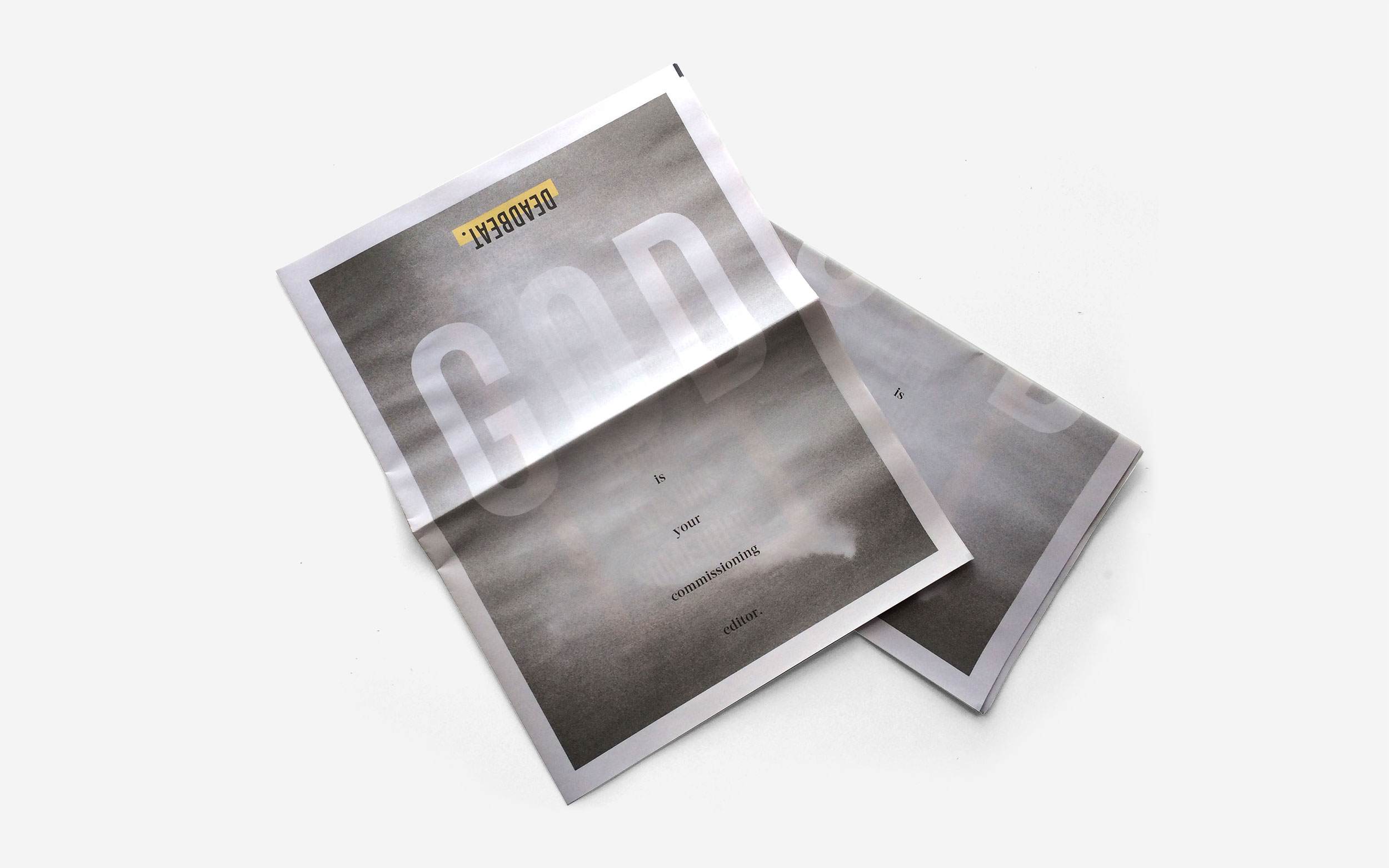 A promotional newspaper