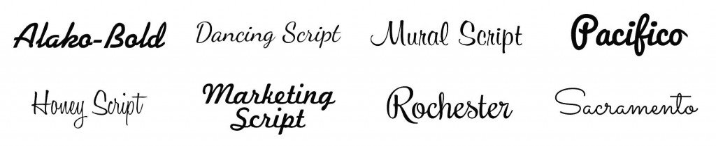 fonts